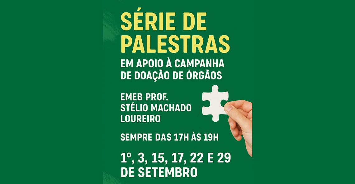 Professores da Educação Infantil participam de palestra sobre doação de órgãos